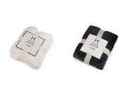 Deka mikroplyš lístky 150x200 cm 