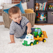 Traktor Johnny s tahačem 37 cm JD Kids John Deere 