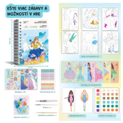 Fashion kreativní kniha Magic Princesses