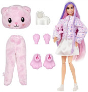 Barbie Cutie Reveal Barbie pastelová edice - medvěd