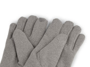 Dívčí rukavice s kožešinou zateplené, dotykové