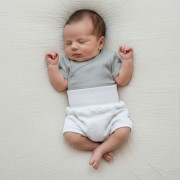 Kojenecké kraťasy mušelín Bílá Baby Service