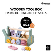 Hauck dřevěný Box s nářadím Learn to Repair