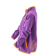 Dívčí mikina propínací fleezová fialová Pidilidi