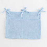 Mušelínový organizér na postýlku New Baby