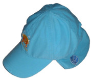 Dětská UV baseballová čepice - tyrkysová