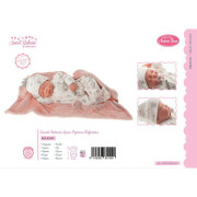 Novorozeně 80109 - spící realistické miminko 40 cm