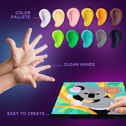 Malování hmotou podle čísel Koala 29 x 29 cm Okto