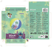 Míč plážový nafukovací Stitch 51 cm Bestway