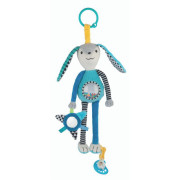 Plyšová hračka s úchytem na dudlík Zajíček Canpol babies