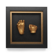 3D Black Bronze Happy Hands