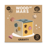 Hračka dřevěná třídící Gravity Wood of Mars 12 m+ Petite&Mars