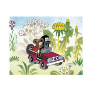 Kostky kubus Krtek a dopravní prostředky dřevo 20 ks