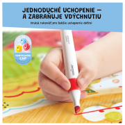 Oboustranné fixy se dvěma hroty v boxu 24 ks Jarmelo