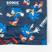Sada čepice rukavice a nákrčník Sonic