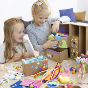 Kreativní sada Maxi box se zásuvkami Dekorování