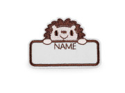 Jmenovka/štítek nalepovací textilní