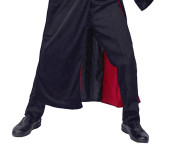 Kostým Čaroděj černo/červený 