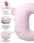 Bambusový polohovací polštář MiniRelax 150 cm Babymatex