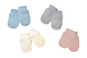 Bavlněné rukavičky pro novorozence úplet Baby Service Vel. 1
