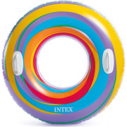 Kruh plovací Intex 59256 Hvězdičky/Duhové pruhy