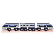 Rychlík Eurostar E320 + 3 koleje Bigjigs Rail 