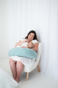 Kojicí a těhotenský polštář s pratelným potahem Moniel