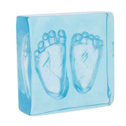 Crystal Memories 2D Handprint & Footprint