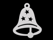 Dřevěné dekorace vánoční k zavěšení/domalování 