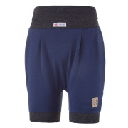 Šortky tenké harémky Outlast® UPF 50+ tm. modré Little Angel 