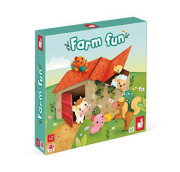 Společenská hra pro děti Zábava na farmě Janod