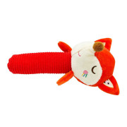 Plyšová hračka s pískátkem - Liška, červená Akuku