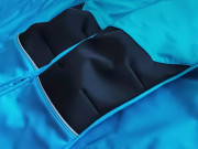 Softshellové kalhoty dětské Modro-tyrkysové Wamu