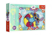 Puzzle Lilo&Stitch na dovolené, 30 dílků