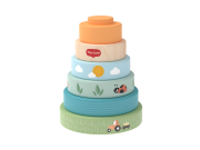 Nasazovací kroužky dřevěné Farmers Funday Tiny Love