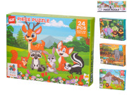 Puzzle dětské 25x17,5 cm zvířátka 24 dílků