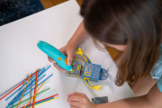 3D pero 3Doodler Start+ a 72 náplní + 10 šablon