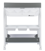 Přebalovací pult s vaničkou Rosie Mineral Grey