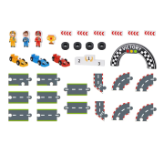 Závodní dráha v kufříku 34 ks