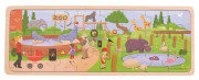 Dřevěné puzzle zoo Bigjigs Toys