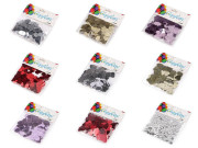 Konfety srdce - na párty, svatbu, oslavu zlatá srdíčka