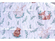 Souprava do postýlky 2dílná Scarlett Králíček zelená 135 x 100 cm