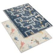 Multifunkční pěnová skládací podložka oboustranná 200 x 150 cm Dino Zopa