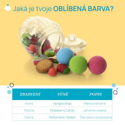 Šumivé koupelové bomby POP pro děti a teenagery 3 ks Chicco