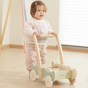 Dřevěné vozítko s kostkami Viga