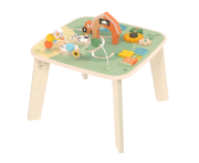 Stolek s aktivitami dřevěný Farmers Funday Tiny Love