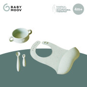 Silikonová jídelní sada Baby First meal set Mini Babymoov