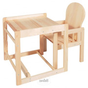 Dřevěná židlička Scarlett kombi masiv borovice