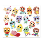 Samolepky Mláďatka 100 ks Janod