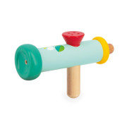 Dřevěný hudební nástroj pro děti Trubka Janod Gioia 